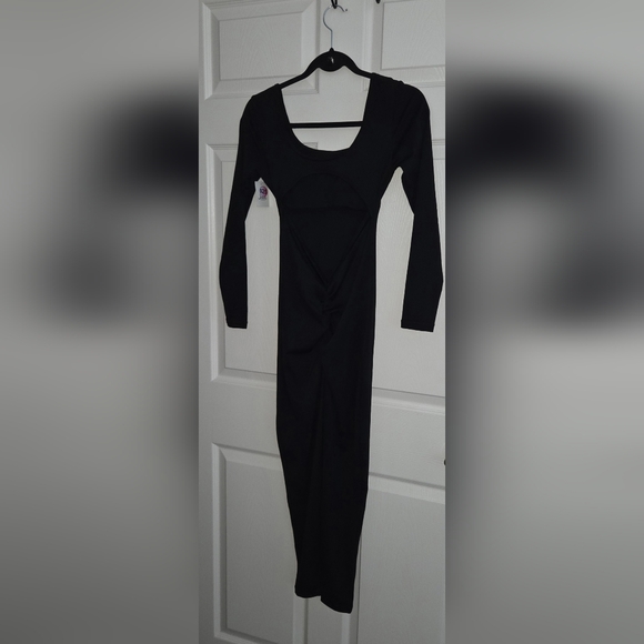 Jenni Elegant Black Long Sleeve Jumpsuit - Picture 4 of 4